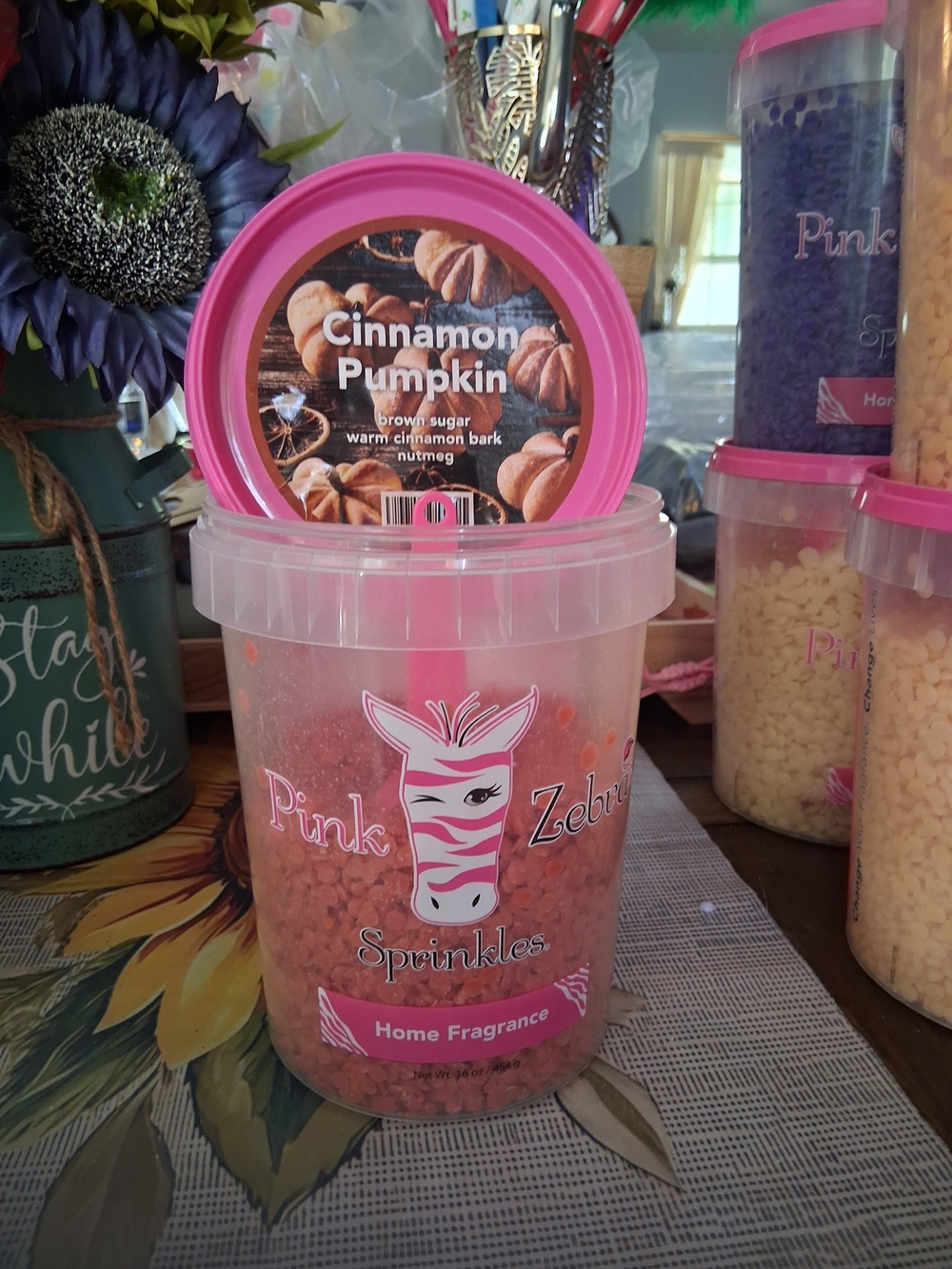Pink Zebra Pink Cinnamon Pumpkin Sprinkles Home Fragrance